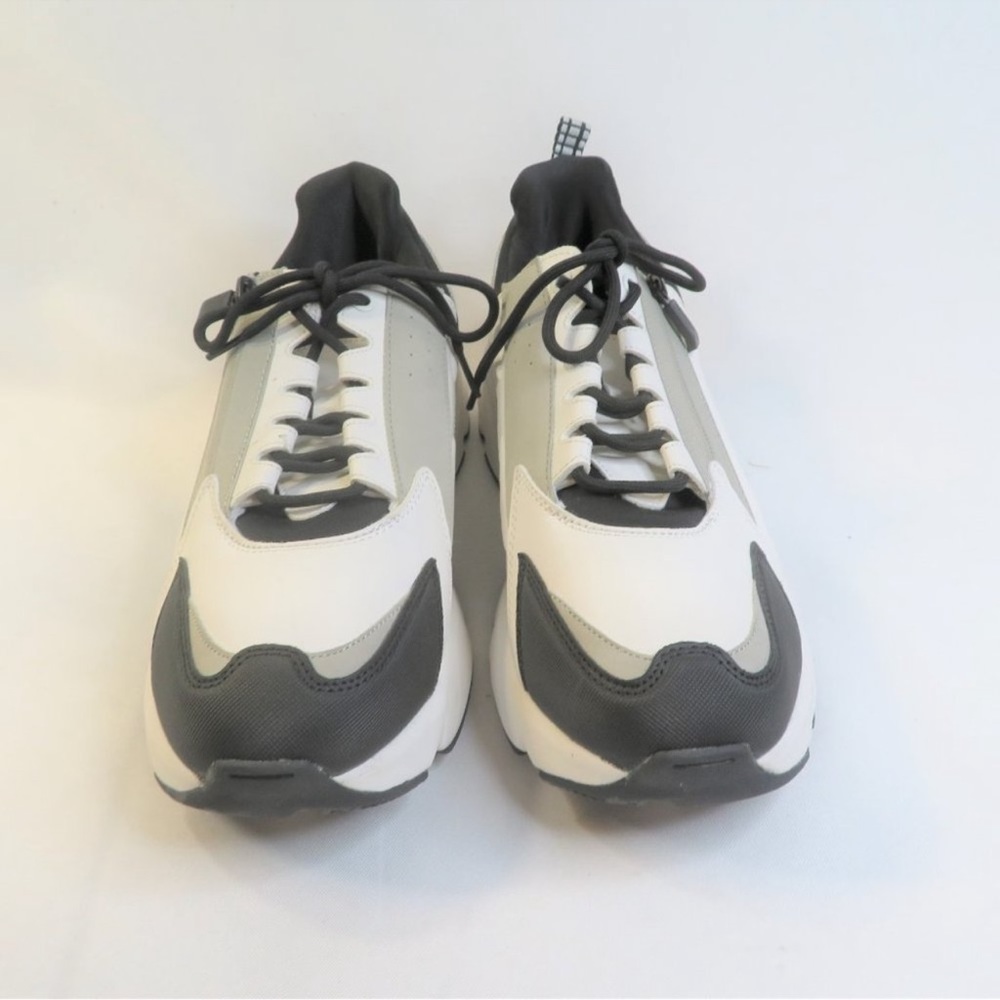 New Zara Sneakers Shoe with Zip Detail on side Sz 11 EU 44 - Picture 10 of 11